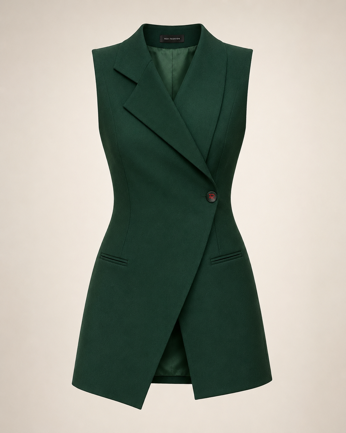 Red Fashion royal women vest